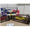 Image 2 : 3 Die Cast Toy Cars w/ Boxes - 1/ 24 Scale, 1/18 Scale