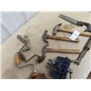 Image 2 : Wood Vise, Hammer, Nail Puller & Drills