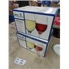 Image 3 : 2 Sets of 12 New Wine Glasses, Pitcher w/ Glasses