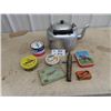 Image 1 : Alum Kettle, Picobec Tobacco Tin, Cannon Barrel, Saddle Soap Tin, Plus