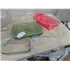 Image 2 : Pyrex, Anchor, Casserole dishes, Cake Server, & Glass Serving Trays