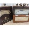 Image 3 : 3 Vintage Testers 1) Weston Ammeter #45 1) Weston Ammeter #155 & 1) RH Nicols Watt Meter