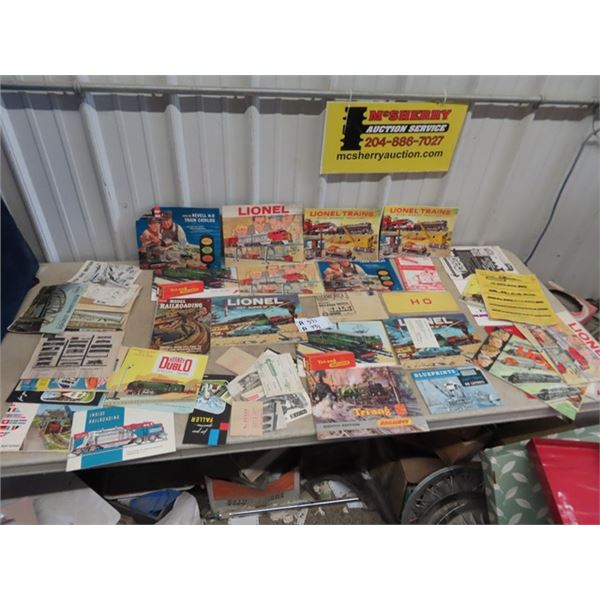 Railway Model Pamphlets, Manuals, Vintage Lionel , HO, Revill, Hornby Plus More