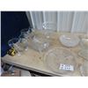 Image 3 : Crystal & Cut Glass, Bowls, Covered Butter Dish, Trays, Decanters Plus More