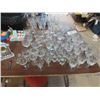 Image 2 : Large Quantity of Various Style Wine Glasses