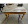 Image 1 : Country Painted Table 29" H 42"W 23"D