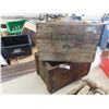 Image 3 : 2 WOod Crates 1) Lucerene 1) Standard Mfg & Eatonic Wringer