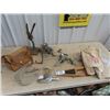 Image 1 : 2 Meat Grindwer, Cyclone Grass Seeder, Bottle Capper, Horse Stop Plus More!