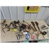 Image 1 : Pipe Wrenches, Specialty Tools, Riviter, Chainsaw Sharpener, Vice Grips, Soldering Gun, Testers Plus