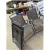Image 2 : 4 Folding Lawn Chairs, & 2 Folding Patio Chairs