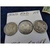 Image 3 : 1 , 2 & 3 Cent Stamps, Hong Kong 10 Cents, 2 1812 Silver Dimes