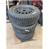 Image 1 : 4 Bridgestone 195/60 R15 Tires & Rims