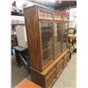 Image 2 : China Cabinet 71"H 60"W 16" D