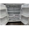 Image 4 : LG Stainless Steel Fridge Side x Side w Bottom Freezer 70" H 36" W 26" D