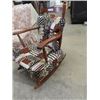 Image 2 : Upholstered Rocking Chair, & Upholstered Chair