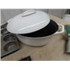 Image 2 : (MF) Cast Iron Roaster , Baking Pans, Carving Board & Utensils