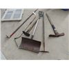 Image 2 : (DS) 6 Yard Tools- Hoe, Edger, Pick, Grass Whip & Shovel