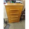 Image 1 : Wood Dresser- 5 Drawer