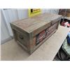 Image 2 : Modern Carpenter's Box w Carhartt Overal Sign 15"H 34"L 14"D