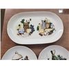 Image 2 : Cheese platter set 6 plates & tray