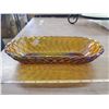 Image 2 : Mid-century Marigold carnival glass bowl