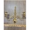 Image 3 : 2 brass candle holders