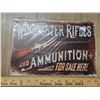 Image 1 : Tin sign Winchester rifles