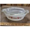 Image 3 : Fireking error stamp 427 milk glass primrose flower casserole