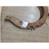 Image 3 : 5 antique draft horse shoes