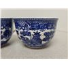 Image 9 : 8 piece Blue Willow dish set (only four cups) Japan