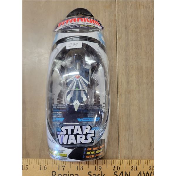 Titanium series die cast Star Wars Anakins Jedi Starfighter