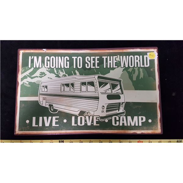Camping Sign