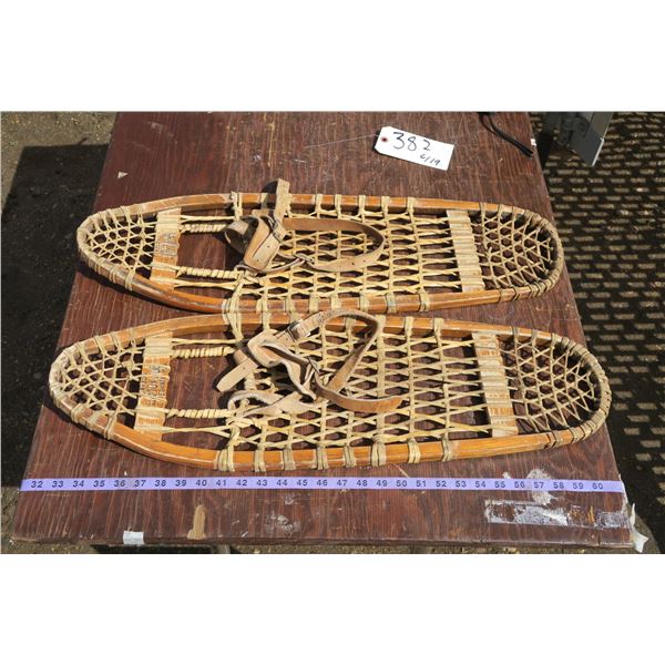 Pair of Vintage Snowshoes