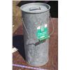 Image 1 : 3 Gal. Galvanized Pail 20"×9.5" diameter