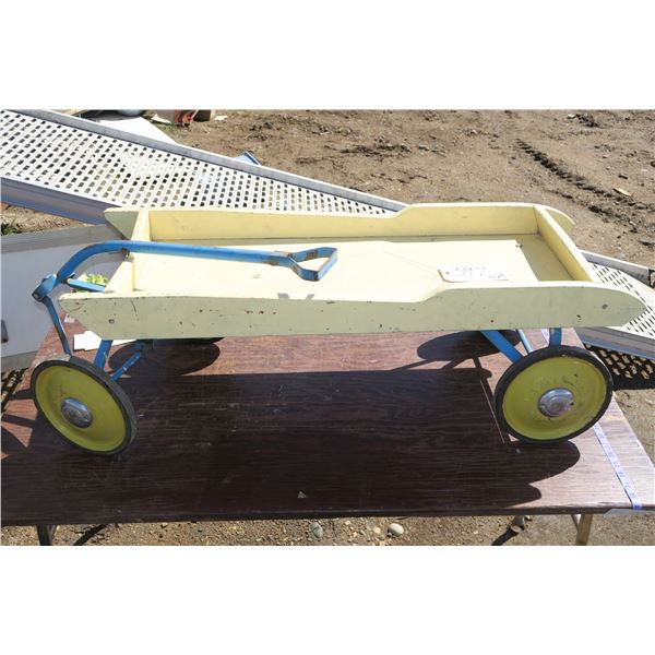 Childs Wooden Wagon 45"×15"