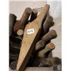 Image 2 : 13 Large + 16 Small Wooden Insulator Holders