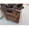 Image 5 : Wooden Pepsi Crate With Tools, Blacksmith, Wrenches, etc.