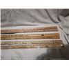 Image 3 : Lot of 6 Yard Sticks