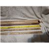 Image 3 : Lot of 6 Yard Sticks
