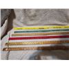 Image 2 : Lot of 6 Yard Sticks