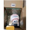 Image 2 : MLB Signed Player(?) Ofiicial Ball, with Case