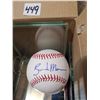 Image 4 : MLB Signed Player(?) Ofiicial Ball, with Case