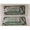Image 1 : 1967 $1 Bills, serial # and no serial #