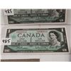 Image 3 : 1967 $1 Bills, serial # and no serial #
