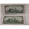 Image 4 : 1967 $1 Bills, serial # and no serial #