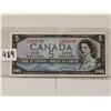 Image 1 : 1954 $5 Bill, Bovey/Rashinsky