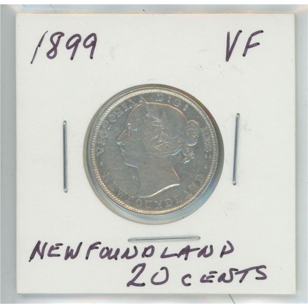 1899 Newfoundland 20 Cents