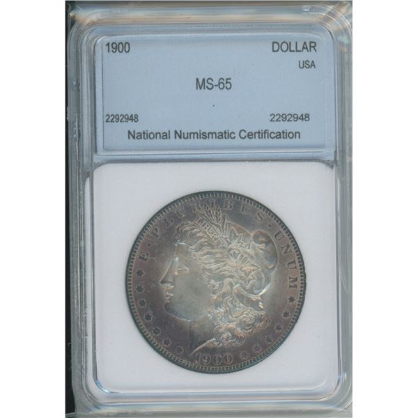 1900 MS-65 Morgan Dollar - Nice Toning