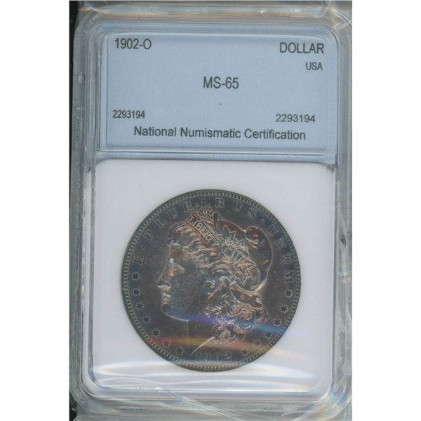 1902-0 MS-65 Silver Morgan Dollar