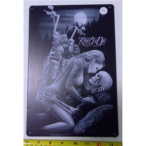 Reproduction Tin Sign 12"x9"